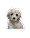 Baby Dog Vinyl Sticker