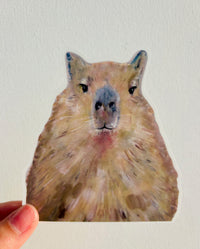 Baby Capybara Sticker