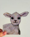Baby Lamb Sticker Cici Art Factory Vancouver Artist 