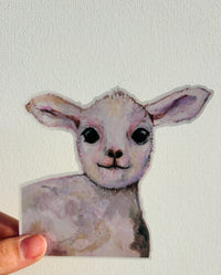 Baby Lamb Sticker Cici Art Factory Vancouver Artist 