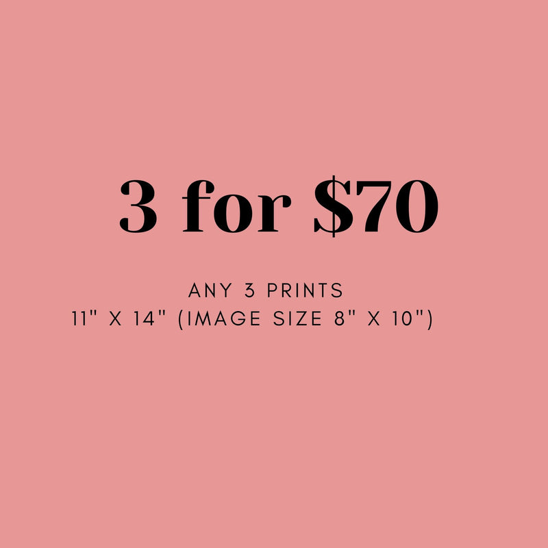 Set of 3 Paper Prints