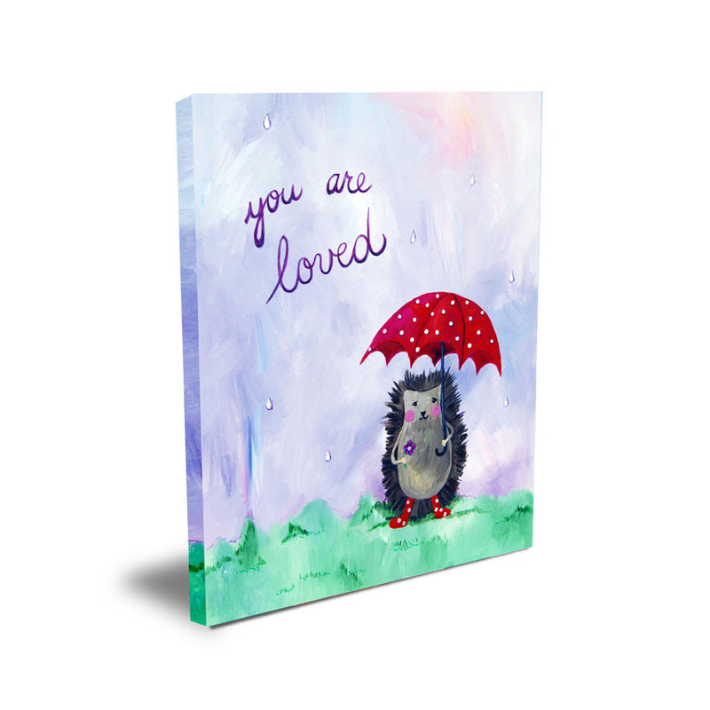 You are loved  - Baby Prints for Nursery by Cici Art Factory