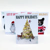 Wholesale Christmas Mini Cards - 5 Designs 40 cards total + FREE SHIPPING
