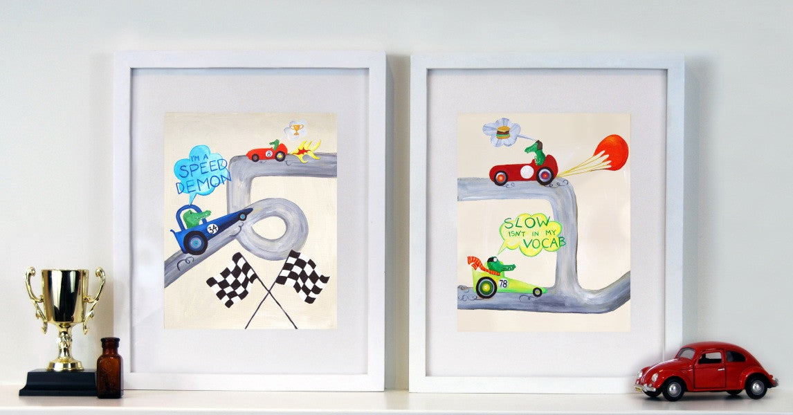  Grey Bunny Art for Kid's Rooms -  Catch a Shooting Star  Art for Baby Nursery