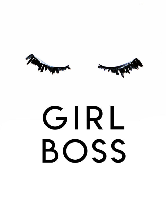 Girl Boss Mini Card