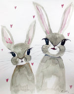 Original Watercolour - Bunny  #5