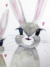 Original Watercolour - Bunny  #5