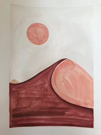 BOHO Landscapes  AGES 9+ WED. April 7 -  MAY 25 | Cici Art Factory