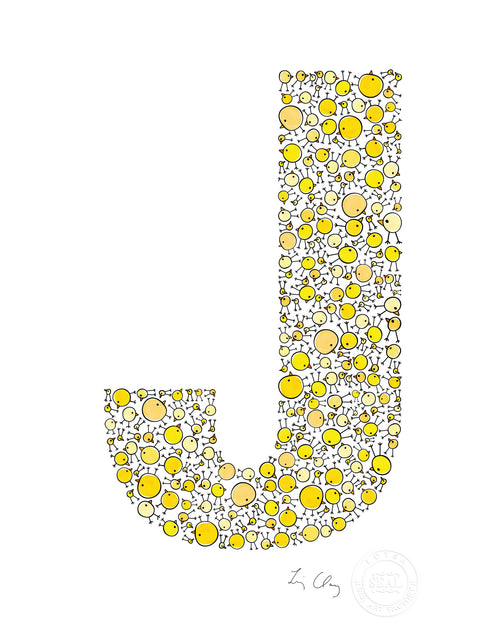 Lotsa J- letter art for kids