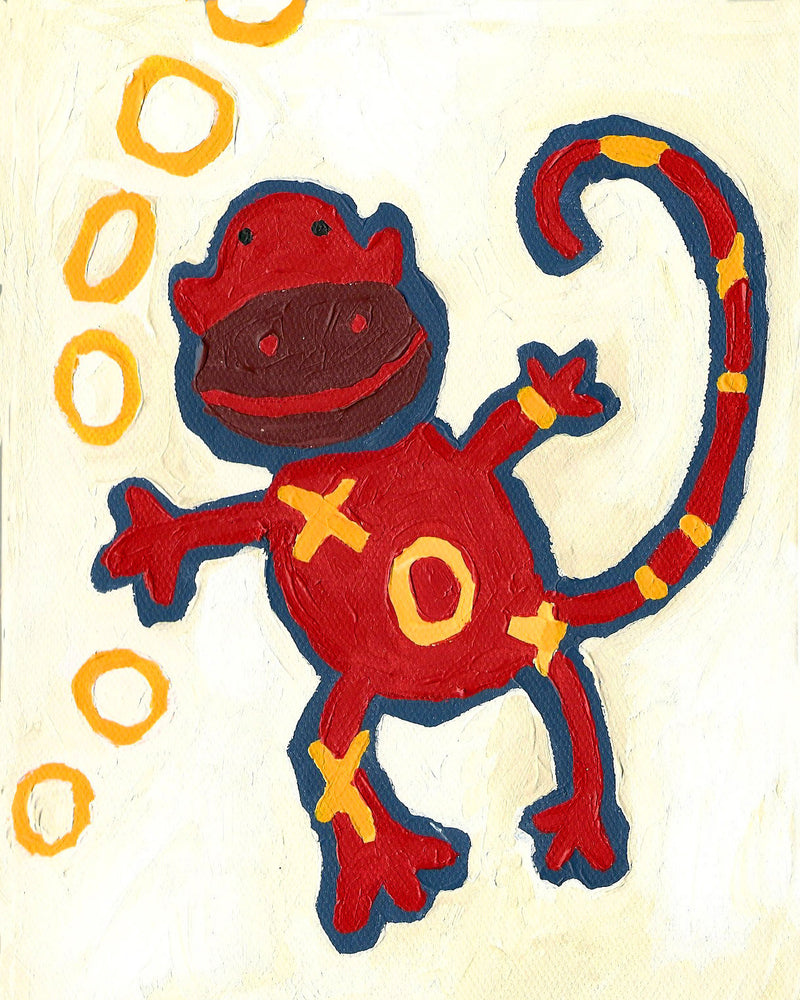 Monkey Art card by Cici Art Factory