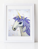 Unicorn nursery decor by Cici Art Factory