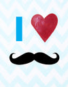 Moustache Art Prints by Cici Art Factory - Mustache art prints 