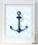 Anchor  - Baby Nursery Art