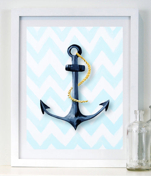 Anchor  - Baby Nursery Art