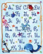 Alphabet Rope - Art for Baby Nursery 