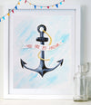 You are my Anchor - Baby Nursery Art