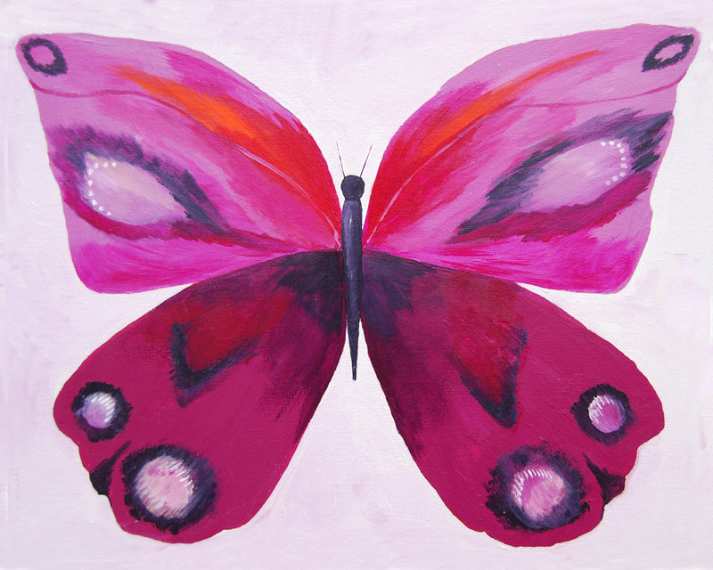 butterfly girls room decor - Butterfly Art Prints by Cici Art Factory