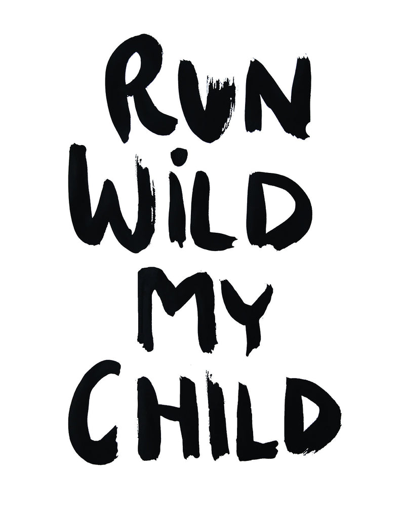 Run Wild Mini Card