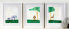 Green - Baby Nursery Wall Quote Art - Safari Nursery Decor for Baby by Cici Art Factory