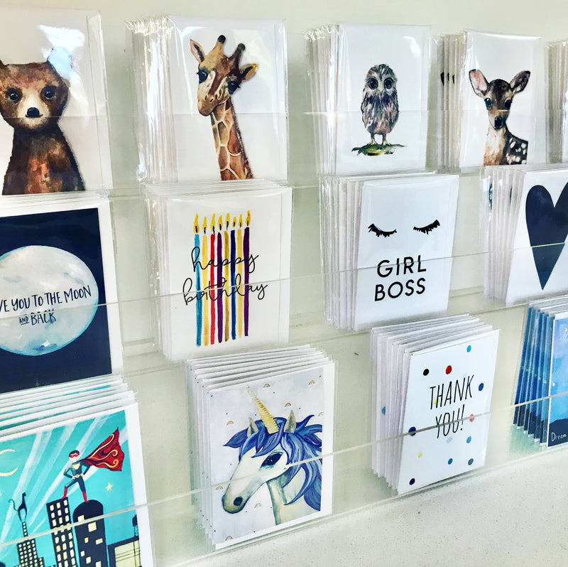 Set of 5 Baby Animal Mini Cards