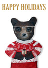 Christmas Bear Mini Card
