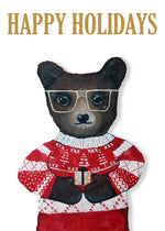 Christmas Bear Mini Card