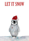 Christmas Penguin Mini Card