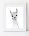 Llama art print by Liz Clay of Cici Art Factory