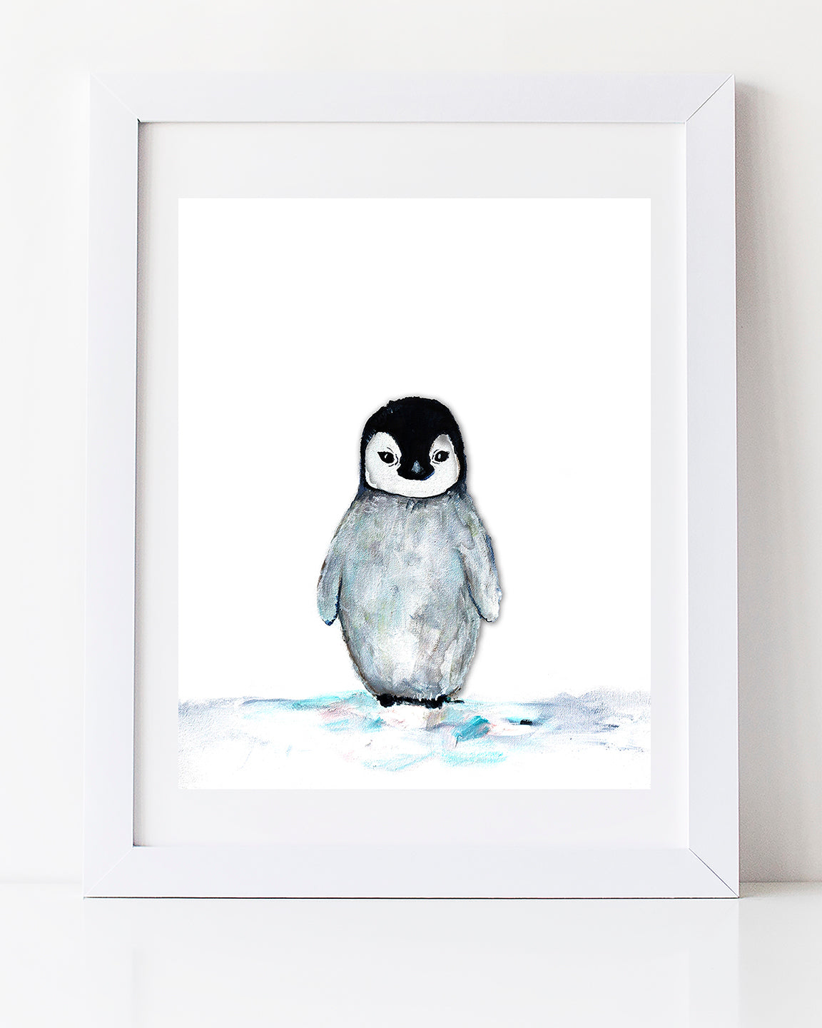 早割切符 Baby penguin nursery art by Liz Clay | Cici Art Factory 版画
