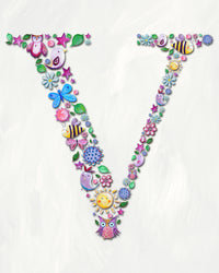 name art for kids by Liz Clay of Cici Art Factory
